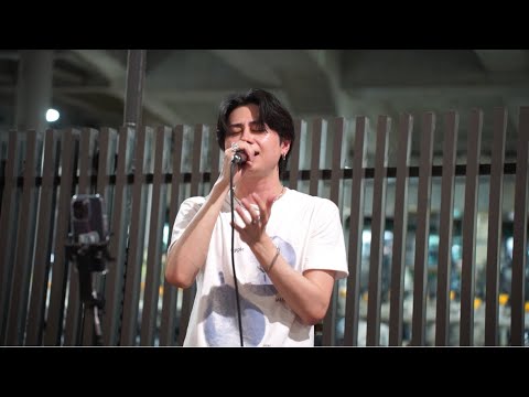 はせとも。「水平線/back number」cover 新宿路上ライブ - YouTube