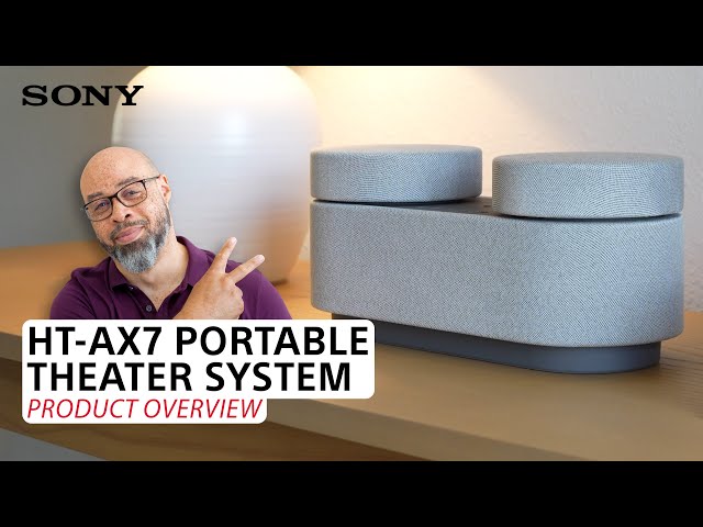 Sony | HT-AX7 Portable Theater System – Product Overview - YouTube
