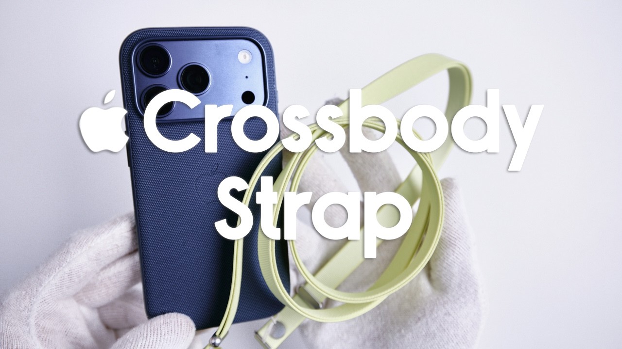 Apple Crossbody Strap - Neon Yellow Unboxing & Hands-On! - YouTube