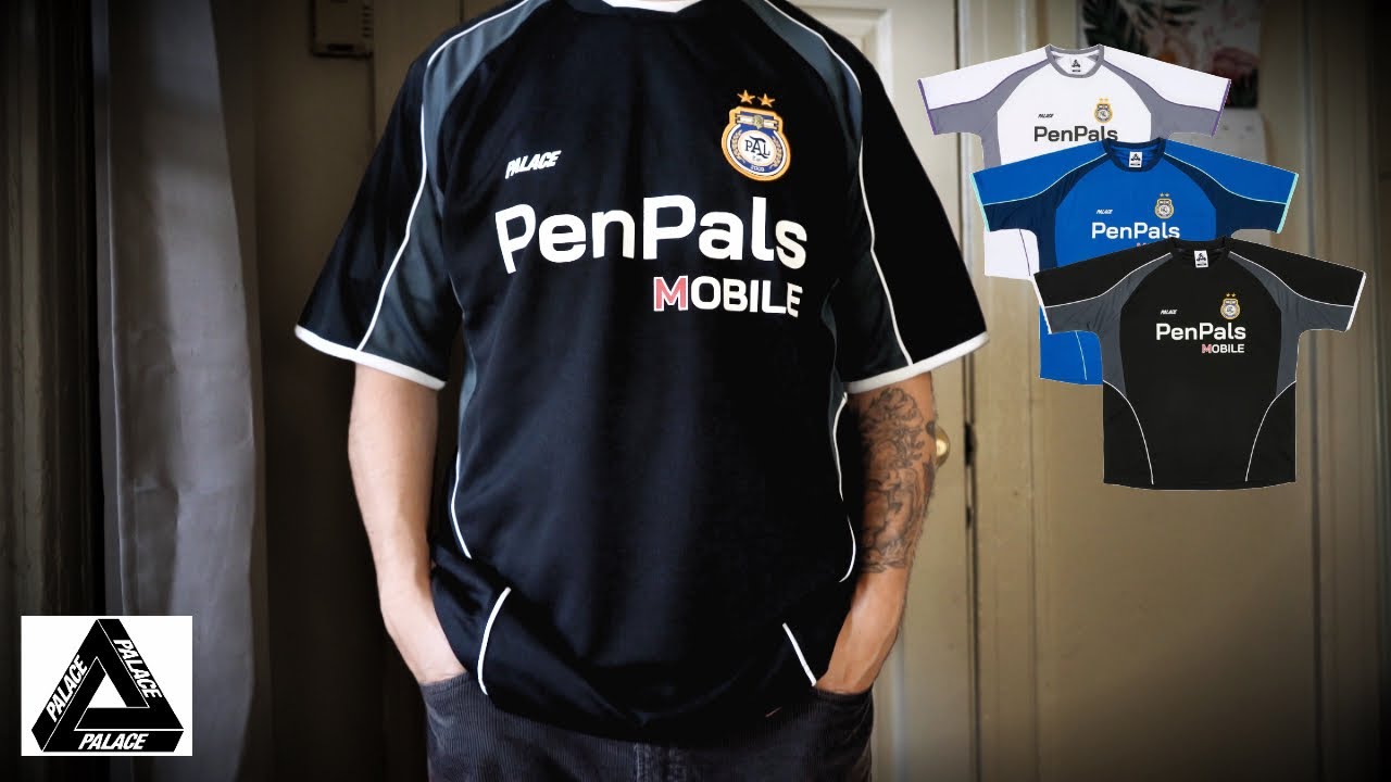 Palace Pen Pals Jersey Pick-Up & Review - YouTube