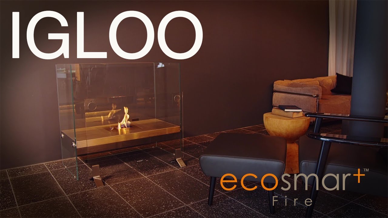 IGLOO】癒しの炎で安らぎの空間を演出～工事不要の自立式バイオ