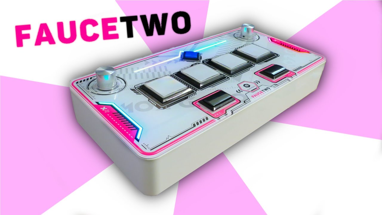 FauceTwo Sound Voltex Controller Unboxing and Demo - YouTube