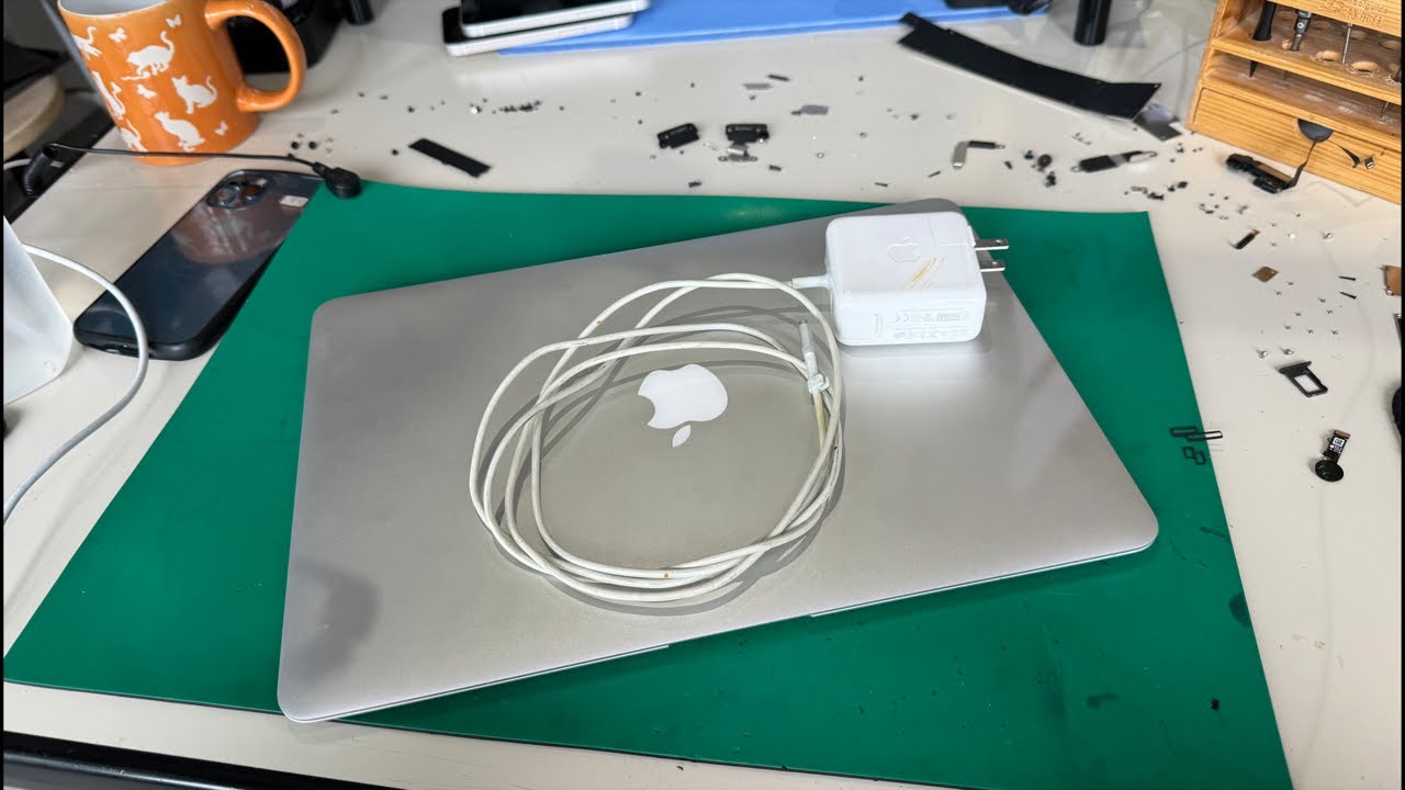 言われた事しかできない】MacBook Air 2017 A1466 バッテリー交換修理