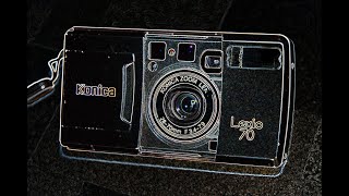 Konica(コニカ)lexio70 #フィルムカメラ #使い方 #中古 #日付 - YouTube