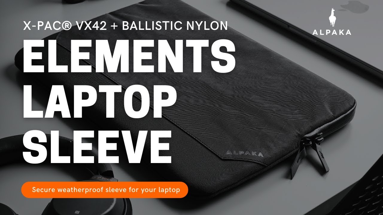 ALPAKA Elements Laptop Sleeve - YouTube