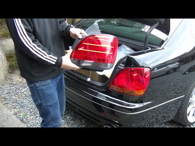 JZS161 アリスト GS風赤白LEDテールランプ 4個セット 16アリストLED