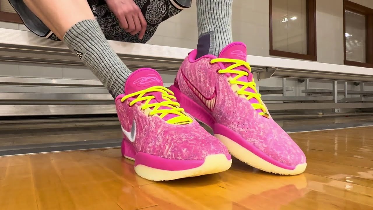 LEBRON JAMES 21 'PINK / MULTI' + NIKE ALL CLIMATE GEAR 'JADE