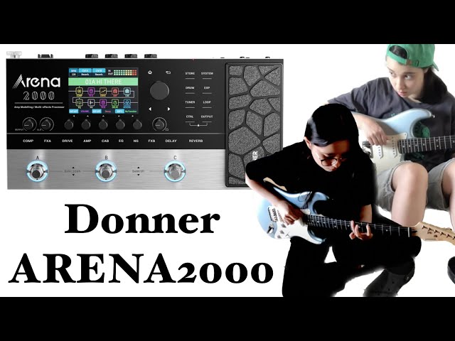 Unboxing Multi Effects Pedal + Sound test マルチエフェクター開封と