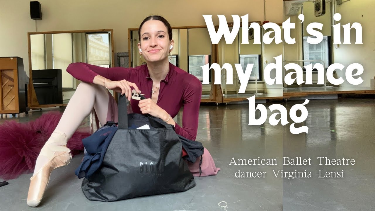 What's in my DANCE BAG ? 🩰 Ballet with Virginia Lensi - YouTube