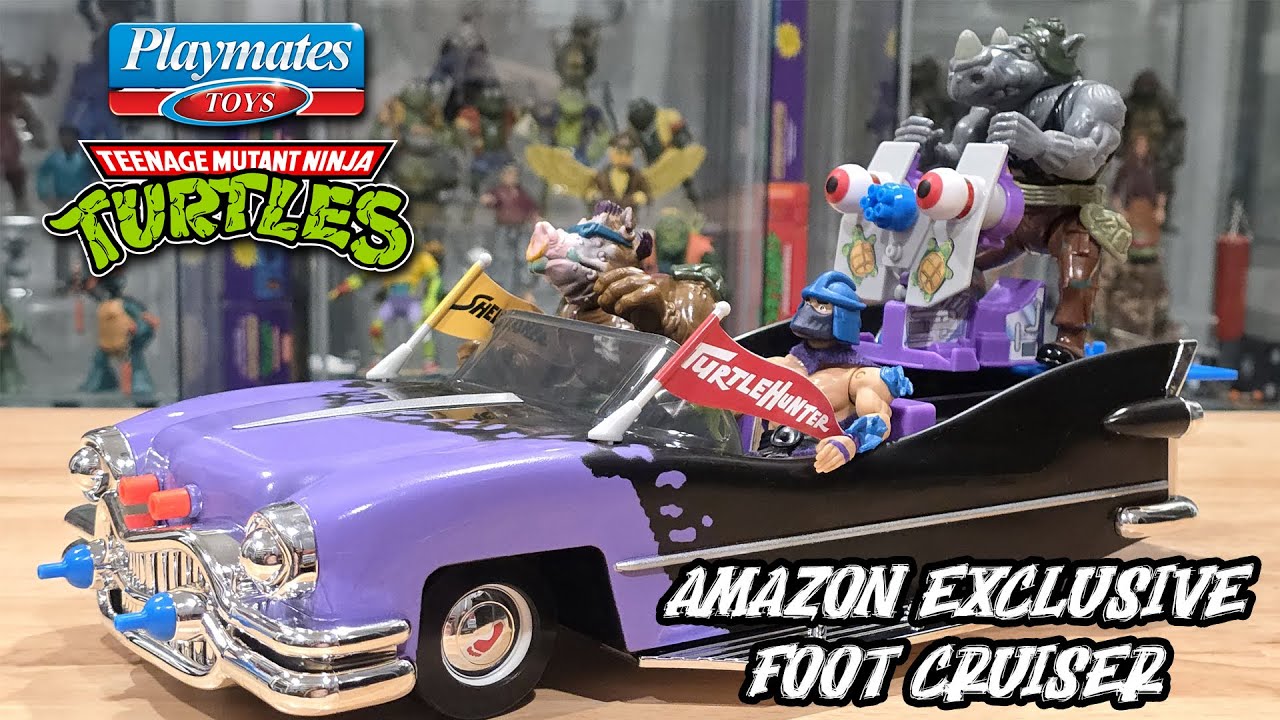 ☆TMNTフットクルーザー☆プレイメイツ クラシック タートルズ 80s復刻