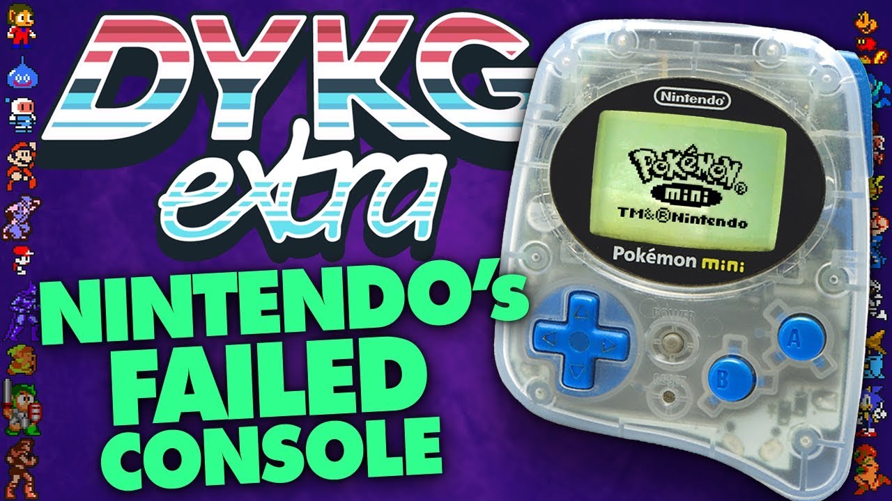 The Pokemon Mini: Nintendo's Failed Console - Did You Know Gaming