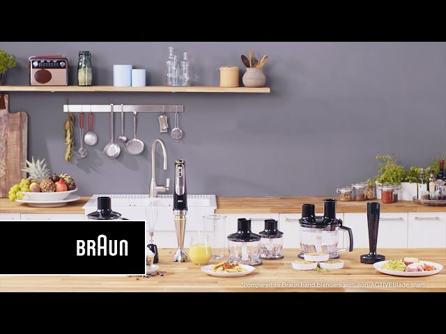 Braun MultiQuick 9 Hand Blender - Evolved to tackle the toughest