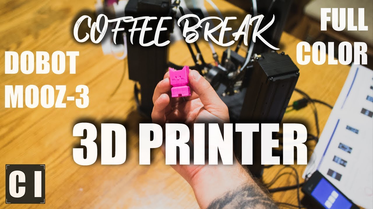 3D Printer with 3 color mixing & switching: Dobot Mooz-3 - Coffee