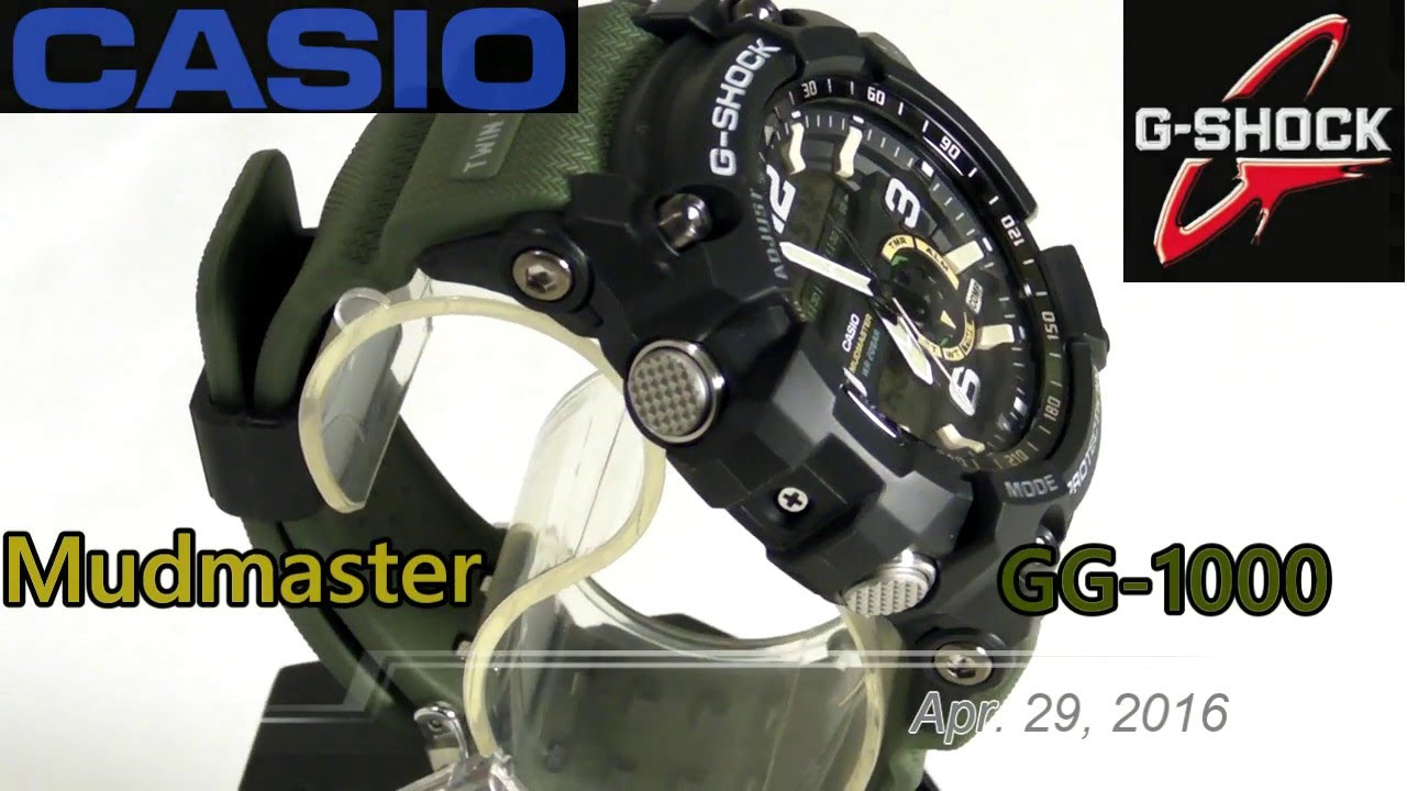G-Shock GD-100PS-3JR Army Green - Casio Playset Product (unboxing