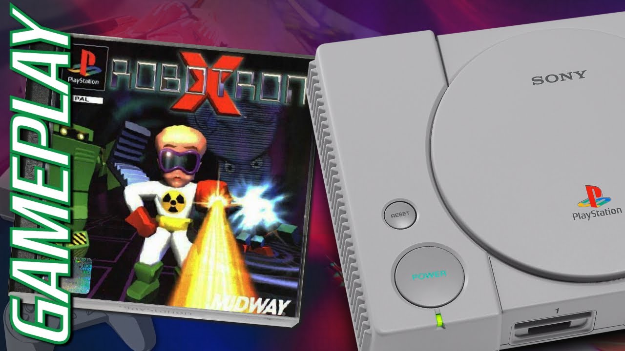 Robotron X PS1 Gameplay HD - YouTube