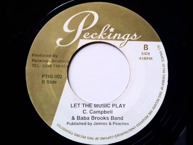 The Sensations Shake It - Cornell Campbell Let the Music Play