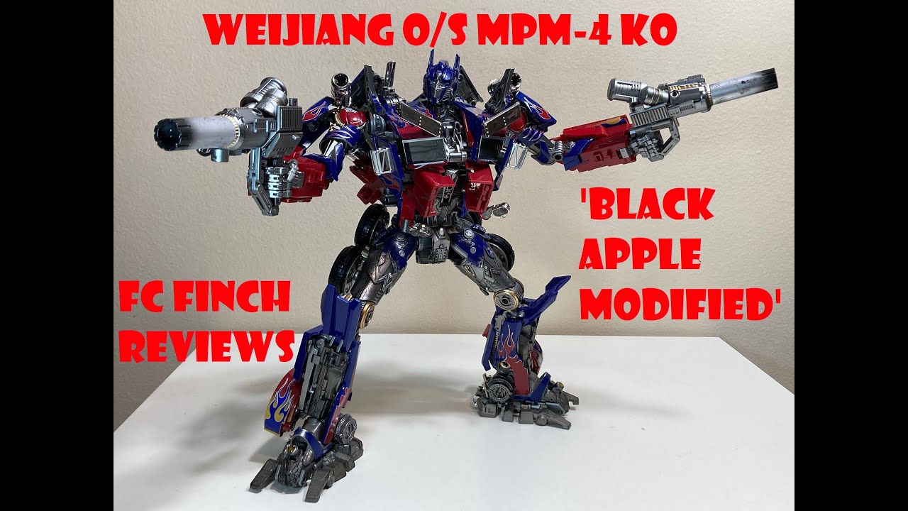 WEIJIANG O.S. MPM-04 K.O. [BLACK APPLE MODIFIED] - OPTIMUS PRIME