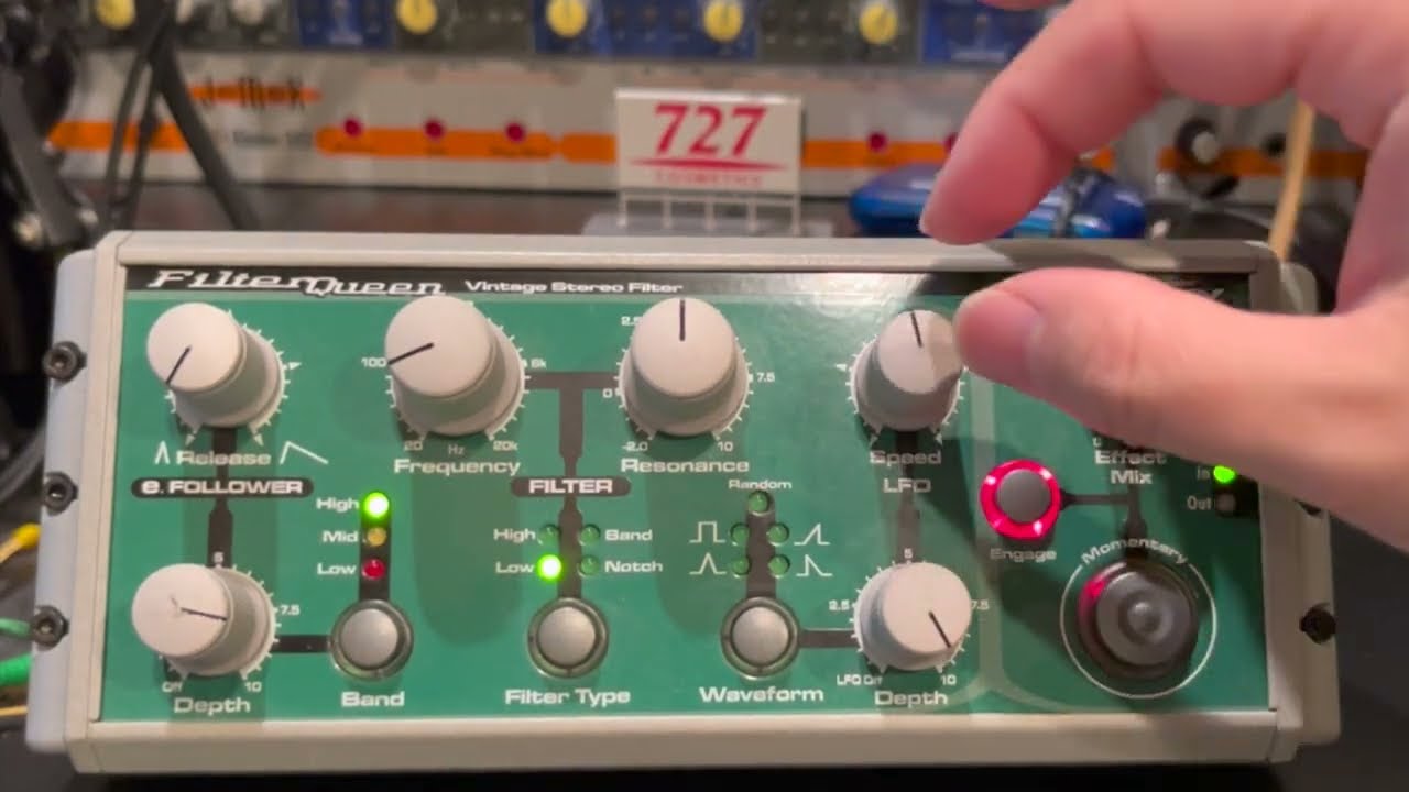 ELECTRIX Filter Queen Vintage Stereo Filter (1999) Analog Filter