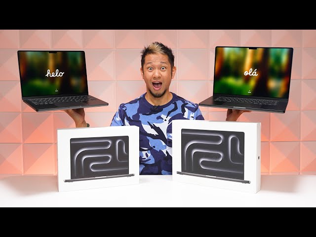 M4/M4 Pro MacBook Pro Unboxing - Hands-On w/ The New Nano-Texture