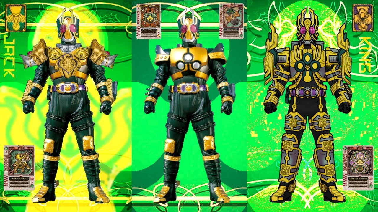 Kamen Rider Leangle Jack Form & King Form Henshin Sounds and