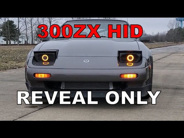 Z31 300ZX WITH HID AND DEMON EYES REVEAL - YouTube