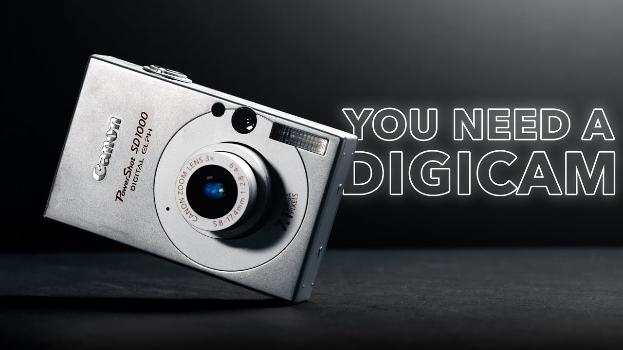You need a digicam in 2024 | Canon Powershot SD1000 - YouTube