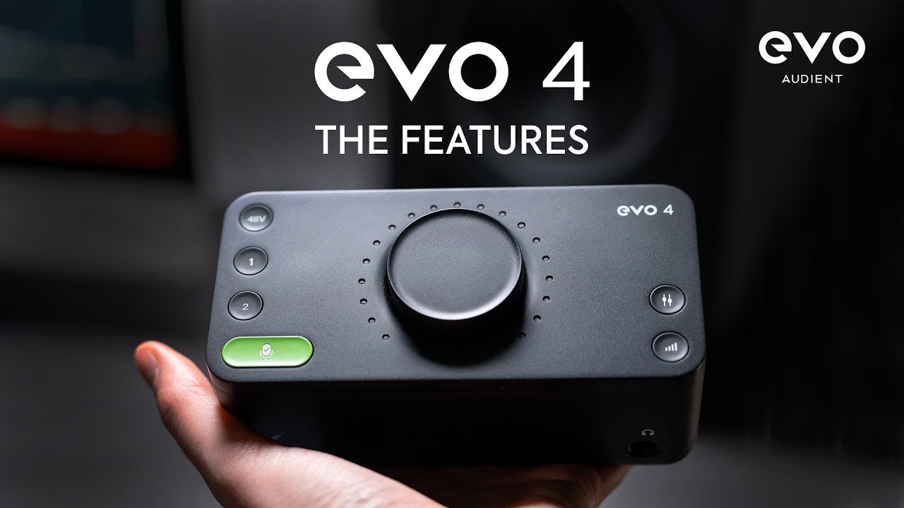 EVO 4 Audio Interface - Make great recordings effortless - Audient