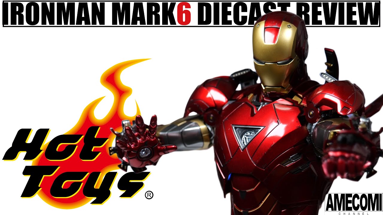HOTTOYS IRONMAN MARK6 DIECAST] REVIEW - YouTube