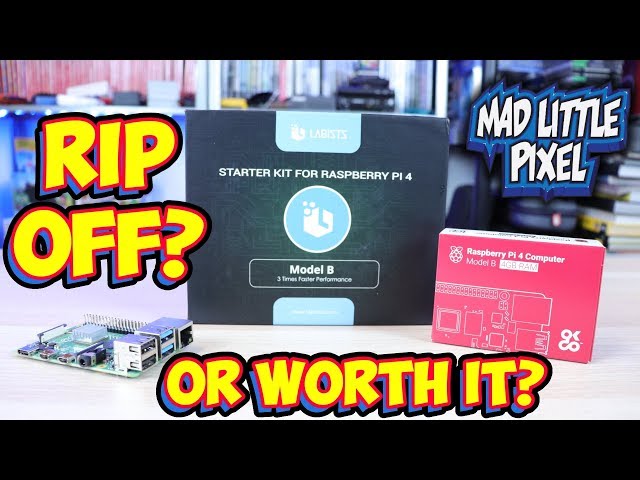 Labists Raspberry Pi 4 4GB Starter Kit - Is It A Ripoff? - YouTube