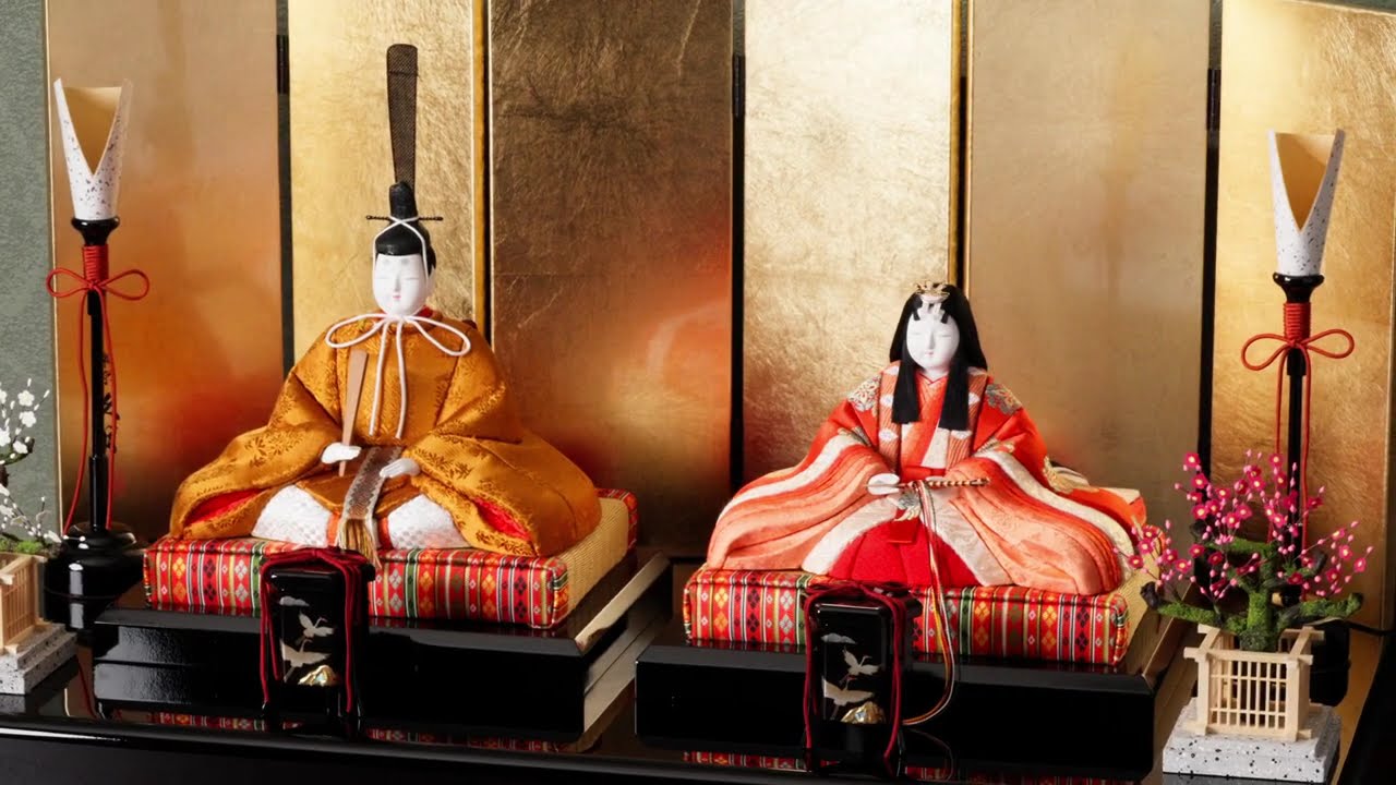 D-89 MO9946 6HR-M53 人形の久月 雛人形 真多呂作 木目込 親王飾り ご