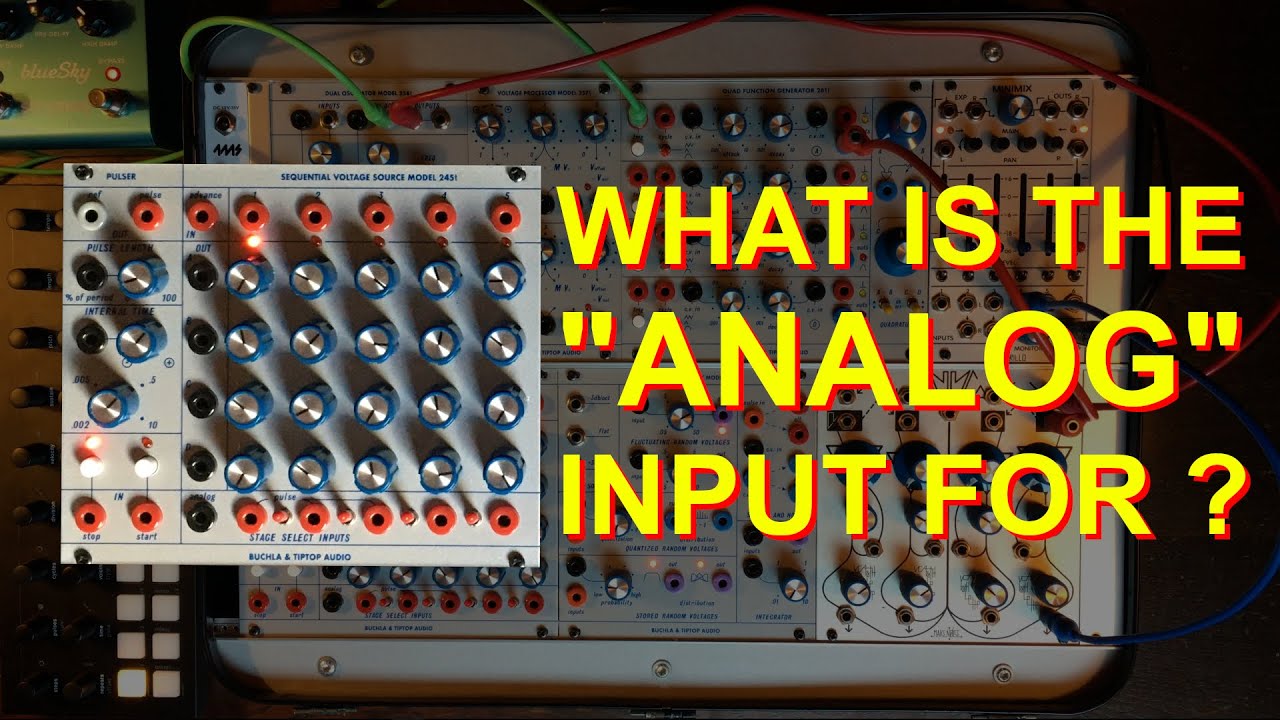 Buchla & Tiptop 245t Tips & Tricks - YouTube