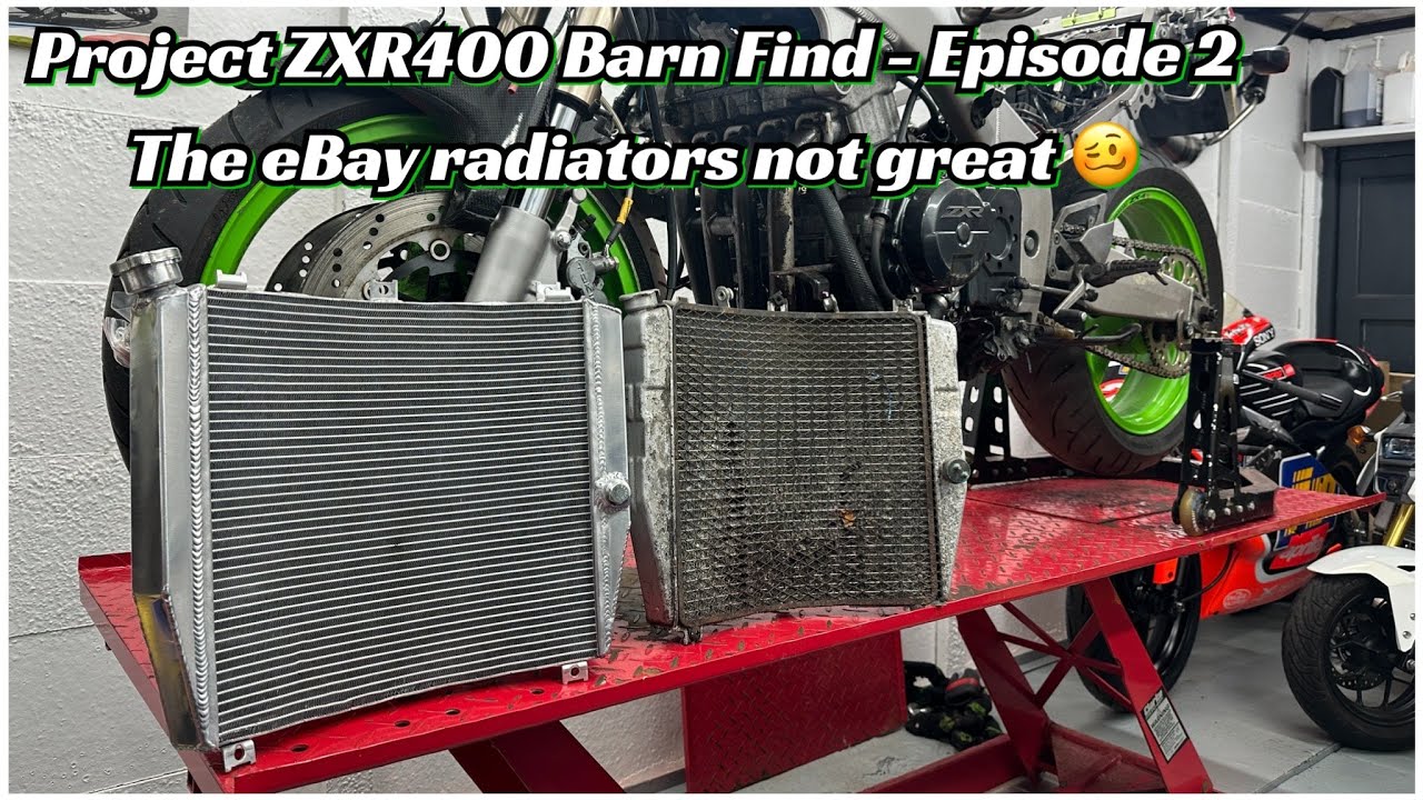 Barn Find Restoration of a Kawasaki ZXR400 - The mighty 90's racer