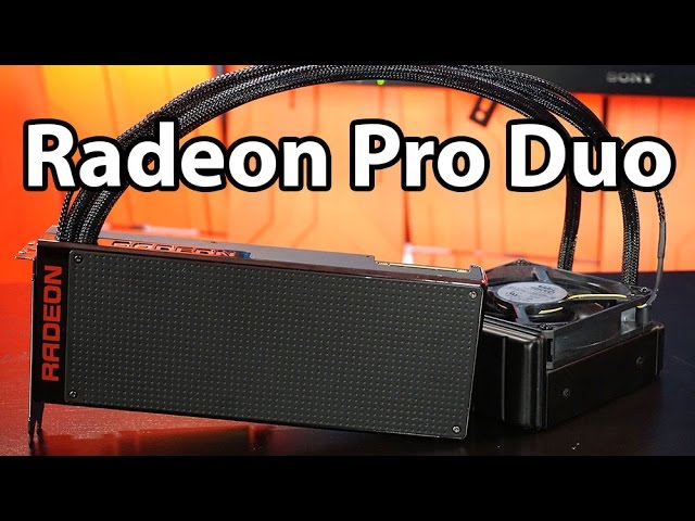 The AMD Radeon Pro Duo Review - YouTube