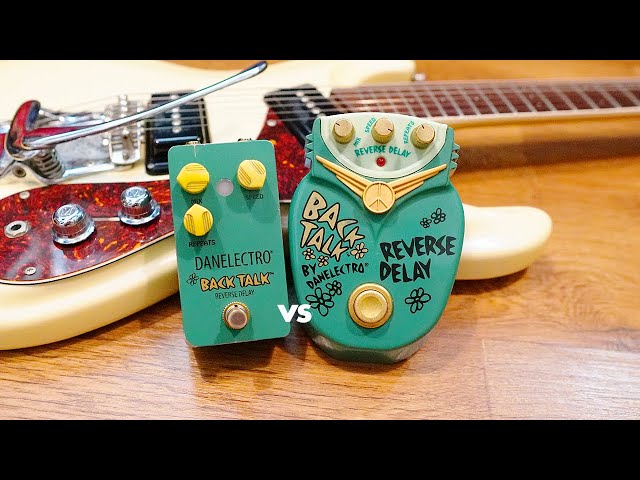 OLD vs NEW - Danelectro Back Talk Reverse Delay - YouTube