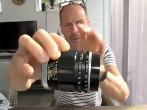 Canon Super-Canomatic R 100 mm f 1:2 review - YouTube