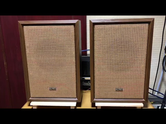 オーディオ試聴動画 Altec 409-8E国産改造古箱 goodmans ARUギミック