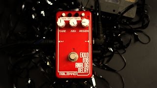Malekko Ekko 616 Analog Delay Pedal - Demo - YouTube