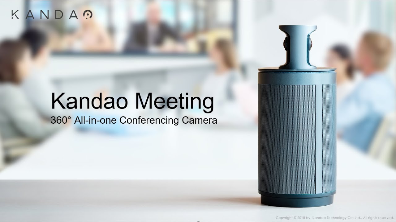 Introducing Kandao Meeting 360° All-in-one conference camera - YouTube