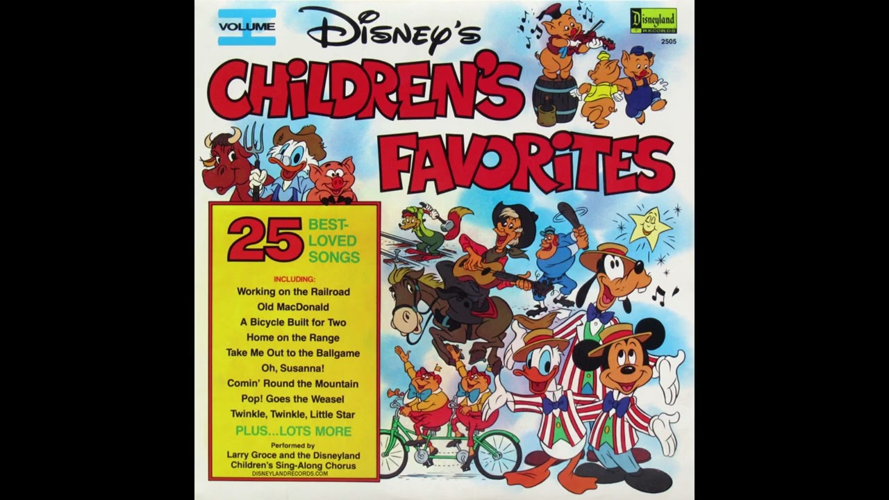 Disney's Children's Favorites Volume 1 - Full Album - YouTube