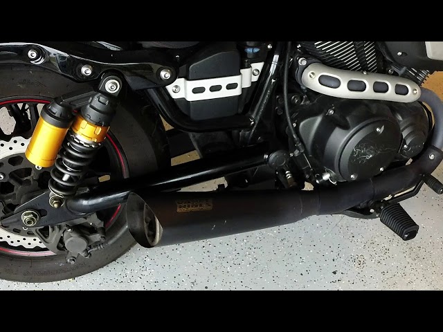 Yamaha Bolt 950 Vance & Hines Exhaust - YouTube