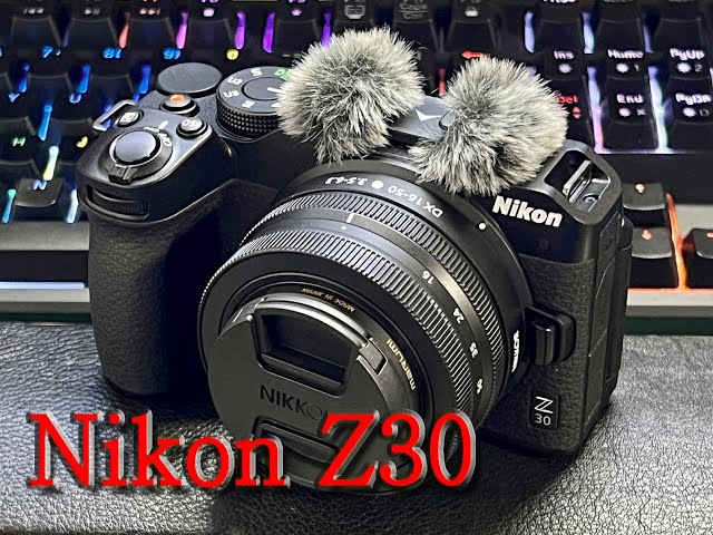 Nikon Z30 夜のwalkingへ初始動 [ 手振れ補正 / 暗所 ] - YouTube