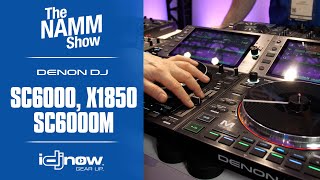FIRST LOOK - DENON DJ SC6000, SC6000M & X1850 | NAMM 2020 with