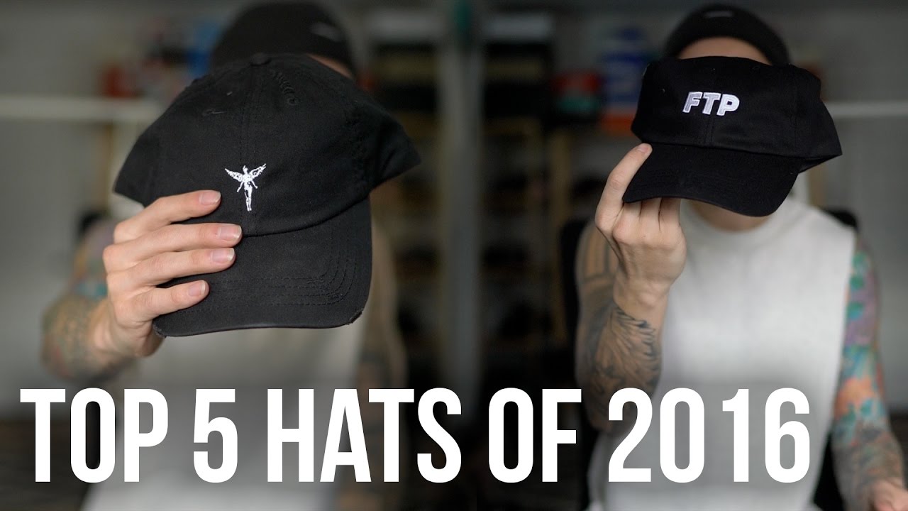 TOP 5 HATS OF 2016 - YouTube