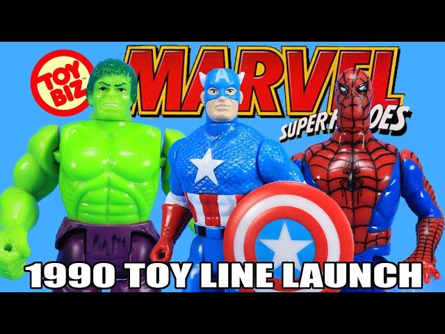 Toy Biz Marvel Superheroes 1990 Toy Line Launch Retrospective