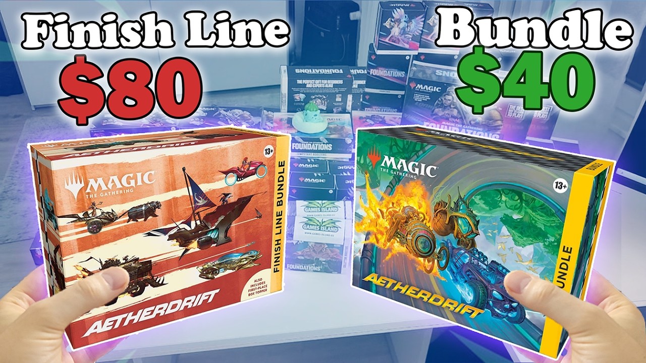 Let's Compare, Which Is Worth To Buy? Aetherdrift Finish Line VS