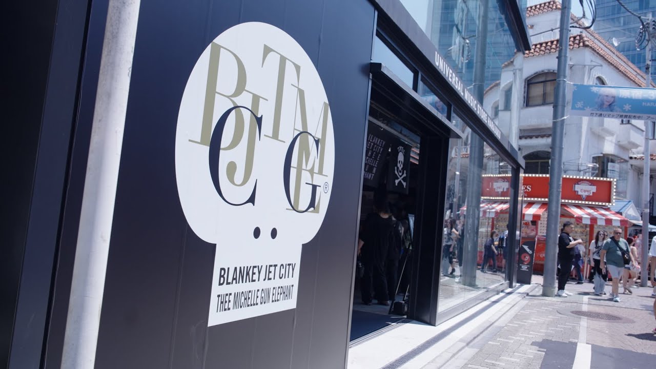 BLANKEY JET CITY × THEE MICHELLE GUN ELEPHANT POP-UP STORE - YouTube