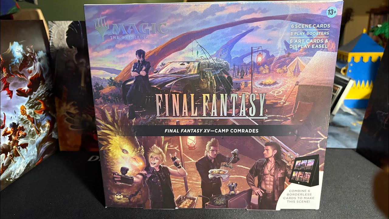 MtG Final Fantasy XV Camp Comrades Scene Box Opening! - YouTube