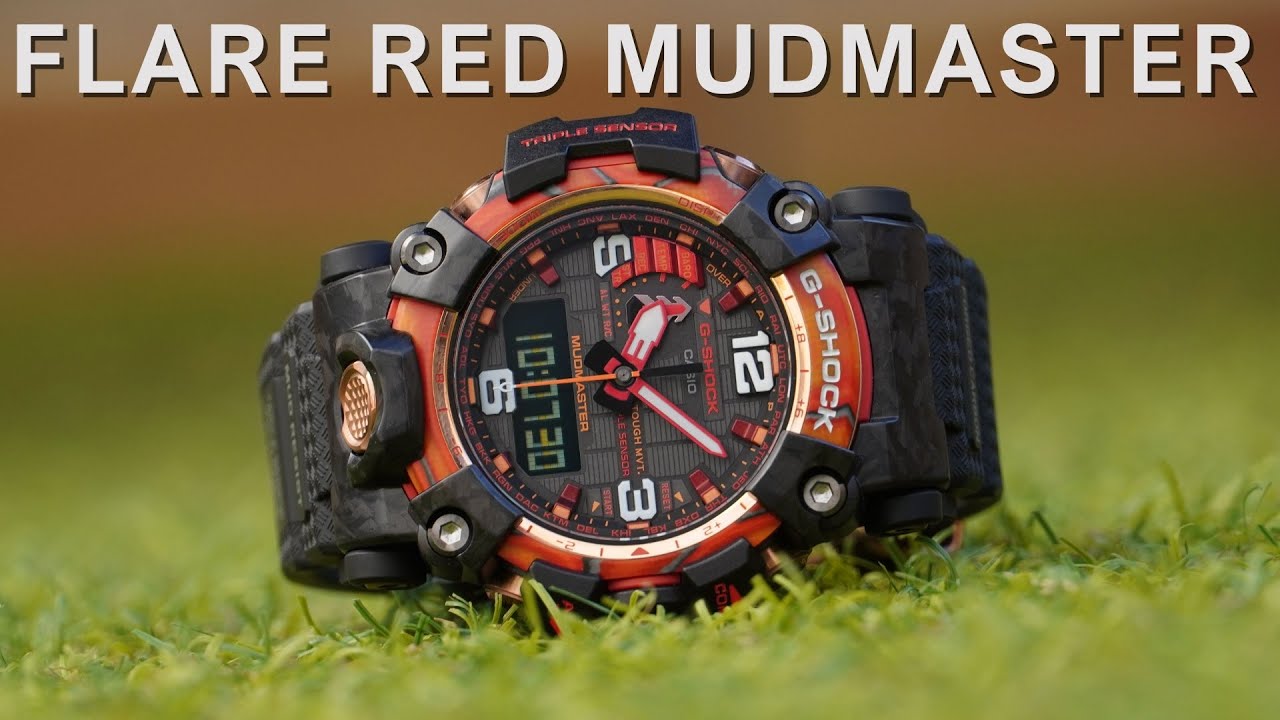 One of The Coolest G-Shocks Ever: The Mudmaster GWG-2040FR-1A