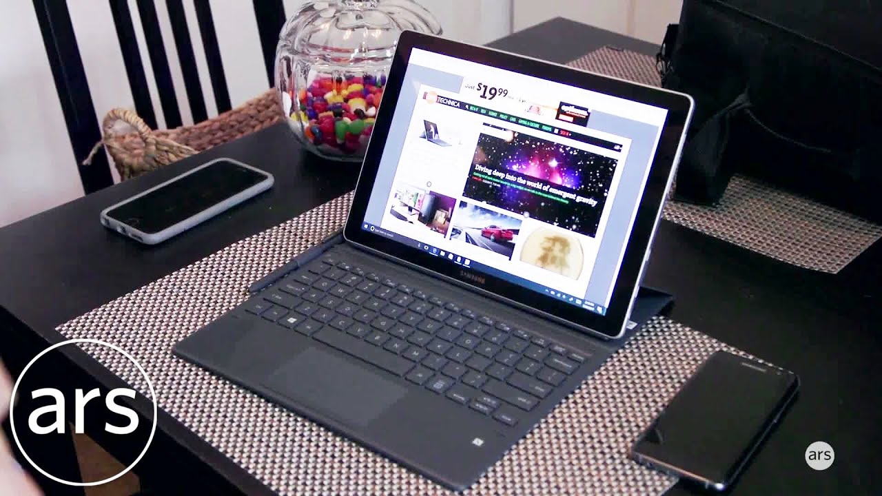The Samsung Galaxy Book two-in-one review | Ars Technica - YouTube