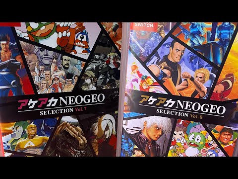 ACA Neo Geo Selection Volumes 7-8 Nintendo Switch - YouTube